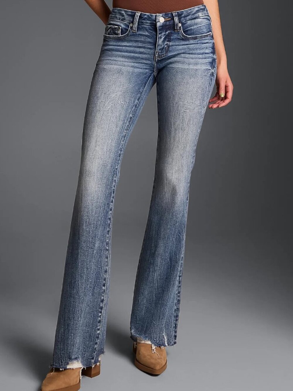 Buckle Black Fit No. 13 Flare Stretch Jean Size 27 Capstan Color